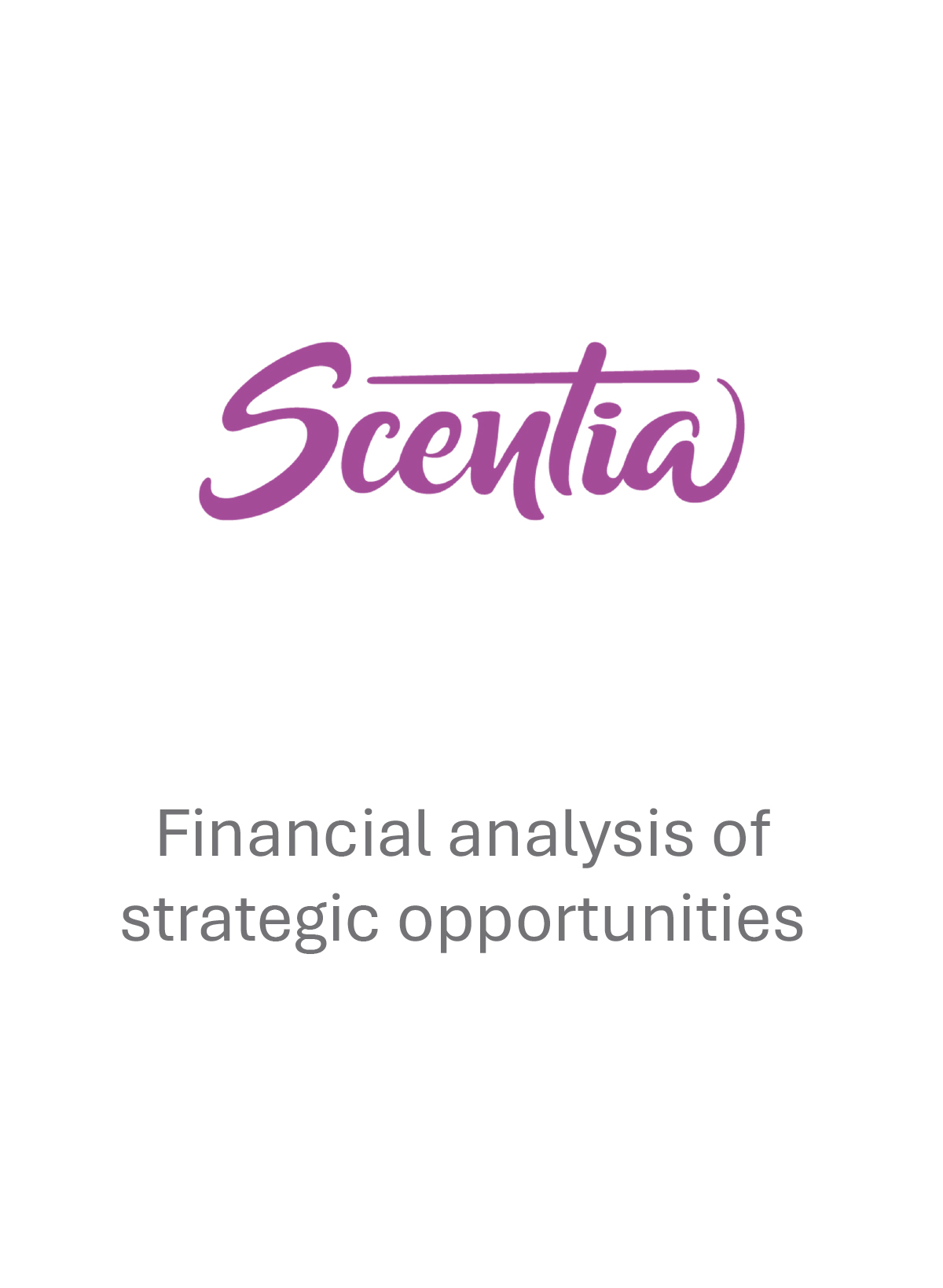 Scentia project